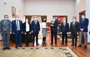 Vali Yılmaz'a Vergi Haftası ziyareti