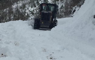 Osmaniye'de kar, tipi ve buzlanma ile etkin mücadele