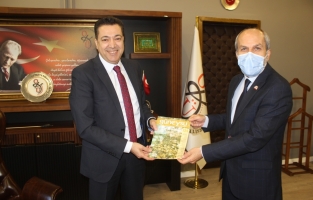 CGC'den OKÜ Rektörü Uzun'a ziyaret