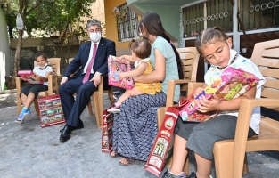 'Valimizin ziyareti bizi çok mutlu etti'