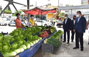 Vali Yılmaz: Pazarlarda yoğunluk oluşmaması için tüm tedbirler alındı
