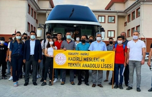 Kadirli'de Turizm Lisesi öğrencileri 'STAJ' için Antalya'ya gitti