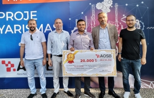 OKÜ'lü akademisyenin bilimsel araştırma projesi 2. oldu
