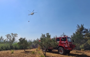 Osmaniye'de korkutan yangın!