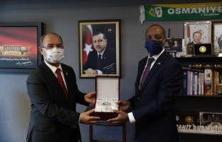 Milletvekili Durmuşoğlu, Ruanda Büyükelçisi Mironko'yu TBMM'de misafir etti