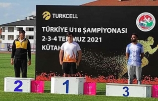 Osmaniyeli sporcu Türkiye şampiyonu oldu