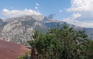 Kahramanmaraş'ta Rusya'dan kiralanan yangın söndürme uçağı düştü