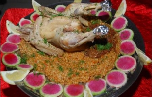 Köy Tavuğu Dolması - Osmaniye Mutfağı