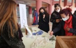 Anadolu kadınının duygularına tercüman olan oyalar sergilendi