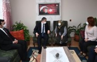 Vali Yılmaz ilçelerde şehit ailelerini ziyaret etti