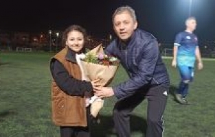 10 Ocak İdareciler ve Gazeteciler Günü dolayısıyla basın ile kurum müdürleri maç yaptı