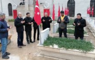 Cebelibereketli Gazeteciler, kurtuluş şehitliğini ziyaret etti