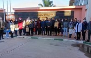 Devlet Hastanesine atanan 56 sağlık personeli göreve başladı