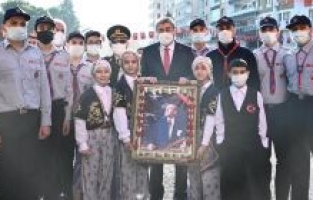 Osmaniye’ye gelişinin 97. yıldönümü törenle kutlandı