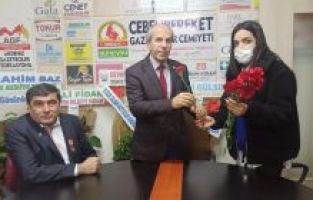 Şehit Aileleri ve Gaziler Derneği'nden CGC'ye Gazeteciler Günü ziyareti