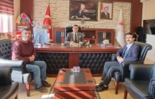 Basın mensuplarından Mustafa İlmeç'e hayırlı olsun ziyareti