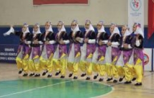 Halk Oyunları Yarışması sonuçlandı