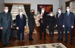 Vali Dr. Erdinç Yılmaz’a Vergi Haftası Ziyareti