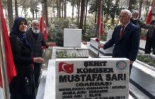 Terör Mağdurları Derneğinden Şehitlik ziyareti