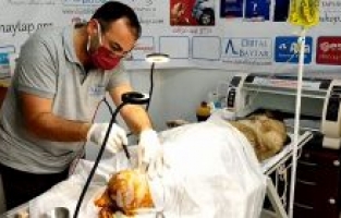 Sokak köpeğinden 860 gram büyüklüğünde tümör alındı