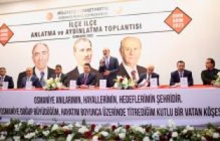 MHP'den "Adım Adım 2023; İlçe İlçe Anlatma ve Aydınlatma" Programı