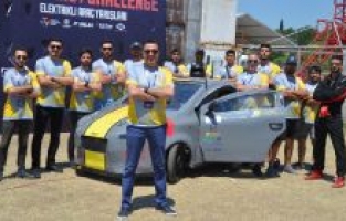 OKÜ Elektrikli Aracı "Börü II" Efficiency Challenge Elektrikli Araç Yarışları'nda