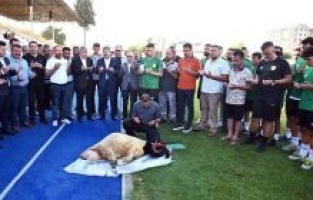 Osmaniyespor FK, yeni sezonu kurban keserek açtı