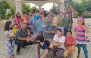 Çocuklarla Camide Bir Gün