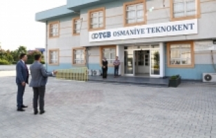 OKÜ Rektörü Uzun'dan Osmaniye Teknokent'e ziyaret
