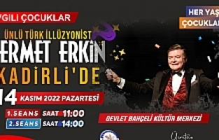 İllüzyonist Sermet Erkin Kadirli'de gösteri yapacak
