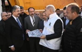 İçme Suyu ve Kanalizasyon Yapımı Projesi için ilk kepçe vuruldu