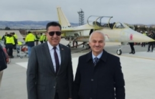 OKÜ Rektörü Türk Havacılık ve Uzay Sanayii A.Ş.’de incelemelerde bulundu