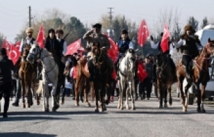 Osmaniye Şehitlerine Yürüdü