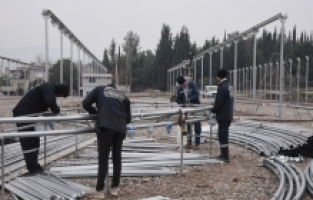 Her Kadın Bin Çiçek Serası'nda yılda 2 milyon çiçek üretilecek