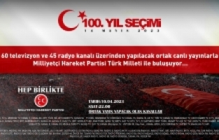 MHP'den "100. Yayını"