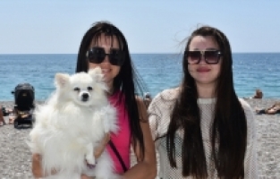 Antalya sahillerinde güneşli hava yoğunluğu