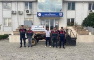 Antalya'da traktör çaldığı iddiasıyla yakalanan şüpheli, tutuklandı