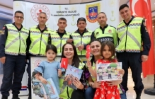 Çocuklarda trafik bilinci geliştiriliyor 