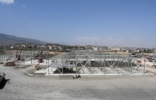 Hatay'da 400 yataklı Eğitim Araştırma Hastanesinin inşası sürüyor