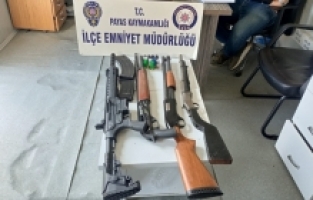Hatay'da silah kaçakçılığı operasyonunda bir şüpheli yakalandı