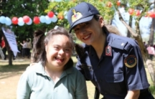 Jandarma özel çocuklar için etkinlik düzenledi