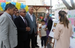 Serik'te 23 okulun projeleri sergilendi