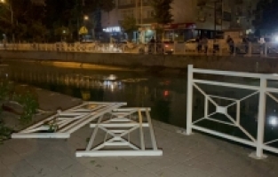 Adana'da sulama kanalına düşen otomobildeki 3 kişi yaralandı