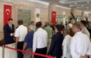 Alanya'da bayramlaşma programı düzenlendi