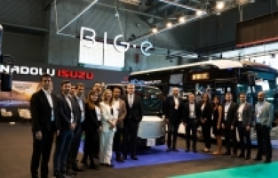 Anadolu Isuzu yenilikçi ve çevreci araçlarını UITP Zirvesi'nde sergiledi