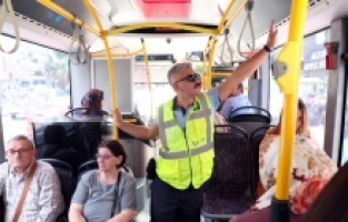 Antalya'da toplu taşıma araçlarında klima denetimi yapıldı