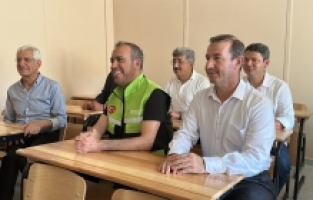 Arsuz'da prefabrik yaptırılan okul açıldı