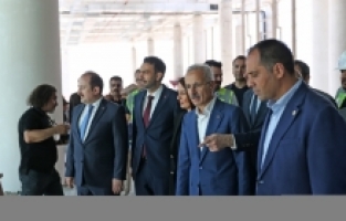 Bakan Uraloğlu, Çukurova Havalimanı'ndaki çalışmaları inceledi: