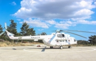 Gülnar'a 2 yangın söndürme helikopteri konuşlandırıldı