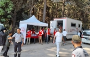 Hatay'da depremde yakınlarını kaybedenlere psikososyal destek